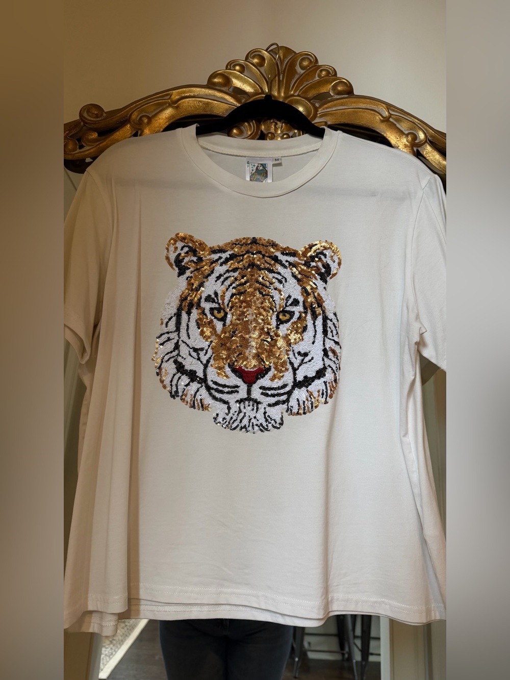 QUEEN OF SPARKLES Tiger Tee